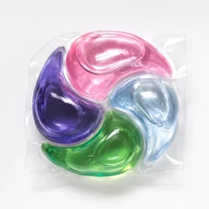 Megawash 4 in 1 Eco Friendly Disposable Apparel Laundry Gel Beads 50% 80% Active Ingredient Non Irritating Detegent Capsule