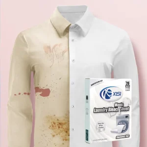 Most Popular Magic Laundry Whitening Detergent Sheets Fabric Bleach Sheets for Clothes