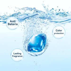 Natural 8g Liquid Apparel Detergent Use Laundry Pod Professional for Saving Time Cleaning Anti bacterial Laundry Capsule Pods