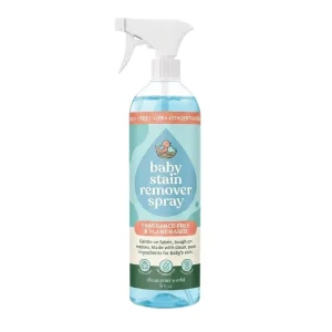 Natural Baby Laundry Stain Remover Spray Eco Friendly Enzyme Odor Eliminator 30ml