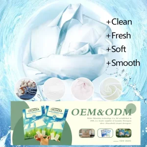 Natural Deodorizing Laundry Detergent Tablets Solid Plant Extracts with Lavender Lemon Fragrance Disposable for Apparel Use
