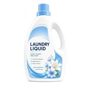 Natural Organic Eco Friendly Plant Based Apparel Laundry Detergent Liquid Lavender Jasmine Fragrance Stain Remover