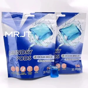 Natural Scented Laundry Detergent Pods Convenient Beads and Washing Capsules for Easy Use