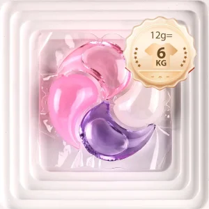 New 4 in 1 Disposable Nature Scented Laundry Detergent Beads Soap Capsules Washing Pods for Apparel Use