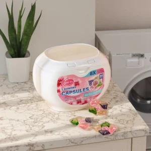 New 5 in 1 Laundry Detergent Pods 8g Eco Formula Easy Dissolve Factory Manufacturer Free Sample in Russia 60 PCS BOX