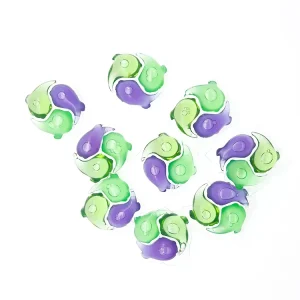 New Arrivals 3 in 1 3 Chamber Laundry Capsules Water Dissolve Laundry Pods