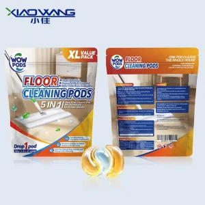 New Arrivals Home Use 3 Chamber Floor Cleaning Products Detergent Pods Floor Cleaning Liquid Capsules