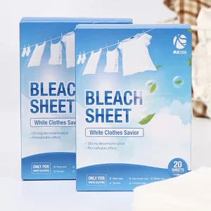New Laundry Whitening Detergent Fabric Bleach Sheets