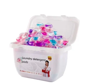 No Logo Household Eco Friendly Disposable Laundry Detergent Pod Capsule 3 in 1 Gel Bead for Apparel Washing