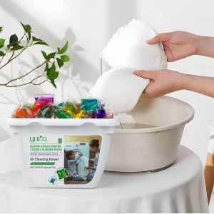 Non Irritating Formula Laundry Pods Color Protection Fast Dissolving Underwear Laundry Detergent Pods Capsule for Sensitive Skin