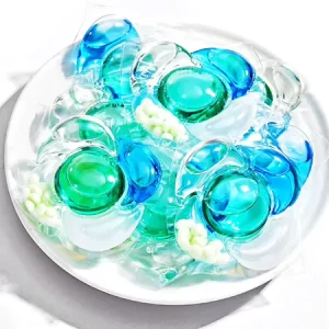 ODM OEM Excellent Eco Friendly 5 1 Soften Clothes Deep Clean Laundry Pods Lasting Fragrance Washing Detergent Capsules