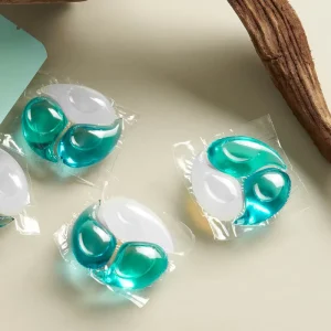 ODM OEM Laundry Detergent Capsules Natural Enzyme Removal Laundry 3 in 1 Stain 99% Bacteria Laundry Washing Pods Natural Enzymes