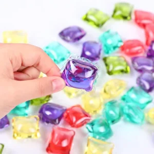ODM Softer Eco Friendly Laundry Beads High Concentrate Liquid Laundry Detergent Capsules Pods Laundry Beads Detergent