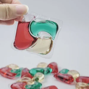 OEM 3 in 1 Laundry Pods Essential Oils Custom Booster Beads Capsule Detergent Laundry Detergent Pods
