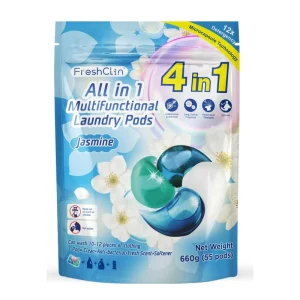 OEM 4in1 Clothes Washing Apparel Detergent Pods Liquid Laundry Soap Capsules