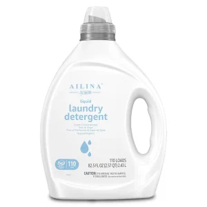 OEM AILINA Eco-Friendly Detergent Liquid Wash for Apparel with Deep Cleaning Freshing and Natural Fragrance and Custom Logo Option