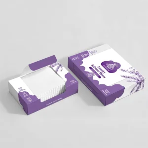 OEM Custom Eco Friendly Fabric Softener Sheets Disposable Gentle Longest Lasting Lavender Laundry Softener Detergent Sheets