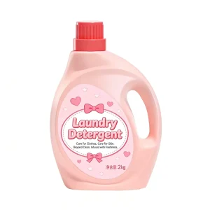 OEM Custom Eco-Friendly Liquid Laundry Mild Formula Effective Stain Removal All Cloth Types Apparel Deep Cleaning Soft Fabric