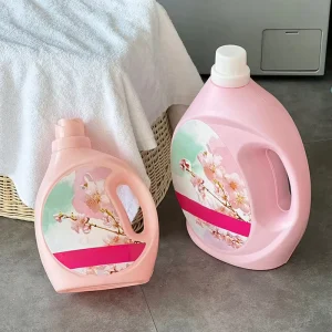 OEM Deep Cleansing Floral Fragrance Eco Friendly Disposable Bottles Household Laundry Detergent
