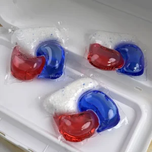 OEM Eco Friendly Laundry Capsules Disposable Washing Pods with Long Lasting Perfume Laundry Powder Pods