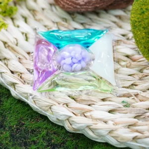 OEM Eco Friendly Laundry Detergent Pods Multiple Colors Child Lock Custom Logo & Anti Burst Film Factory Direct 5 In 1