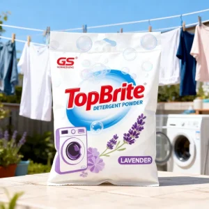 OEM Floral Scented 2Kg Bulk Package Washing Powder Highly Effective Stain Remover for Apparel Use
