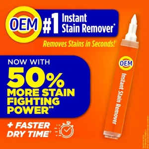 OEM Instant Stain Remover Pen Portable Quick Acting Decontamination Stick Customized Logo for Travel Home