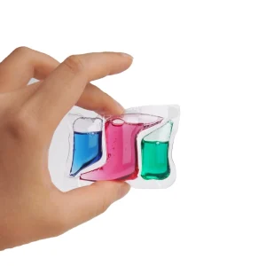 OEM ODM 15g Lighting Shape Softly Clean Leave Fragrance Laundry Liquid Pods Household Items for Apparel Household Beads