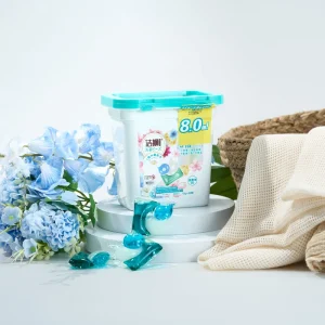 OEM ODM 3 in 1 Disposable Laundry Detergent Pods & Liquid Gel Formula for Apparel Cleaning Environmental ProtectionV