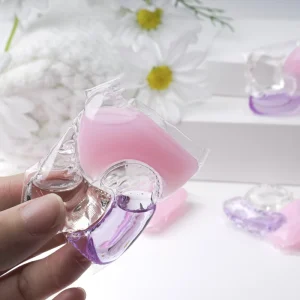 OEM ODM 3 in 1 Soluble Film Laundry Liquid Detergent Pods Fabric Softener Perfume Disposable for Clothes Wash Customizable