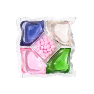 OEM ODM 5 in 1 Disposable Apparel Laundry Pods 8g Hypoallergenic High Concentration Long Lasting Scent Hot Selling Product