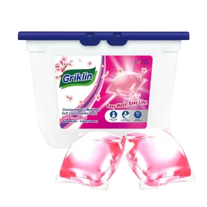 OEM ODM All in 1 Bulk Pack Laundry Pods Eco-Friendly Liquid Laundry Capsules Baby Plant-based Extract Laundry Detergent