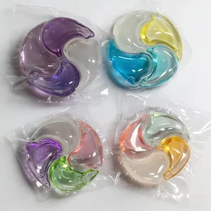 OEM ODM Bulk 15g Deep Clean Laundry Capsule 3 in 1 Removal Water Soluble Laundry Detergent Pods