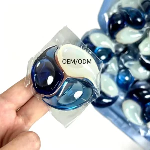 OEM ODM Custom Eco Friendly Laundry Detergent Pods 3 in 1 Concentrated Formula Deep Cleaning Fabric Care Bulk Private Label