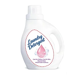 OEM ODM Custom High Quality Liquid Laundry Detergent with Lemon and Floral Fragrance Stain Remover Bulk Private Label Supply