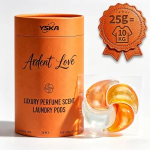 OEM ODM Customized Fragrance Formula Packaging 8x Deep Cleaning 25g 4 Chamber 72h Lasting Scent Laundry Detergent Pods for Home
