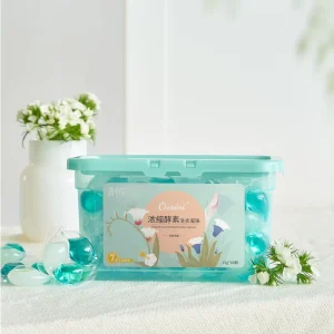 OEM ODM Eco friendly Capsules Laundry Detergent HE Cleaning Detergent Pods Stain Mite Removal Bulk Laundry Beads