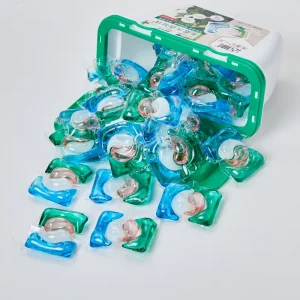 OEM ODM Four in One Tough Laundry Detergent Pods Multi Effect Ball Washing Beads Capsules