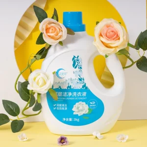 OEM ODM Laundry Detergent Liquid Mite Stain Removal Deep Cleaning Washing Liquid Fabric Care Customized Private Label