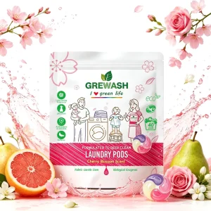 OEM ODM Laundry Pods Detergent for APPAREL FREE Sample Luxury Fruity Scented Laundry Pods Washing Capsules