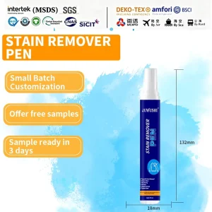 OEM ODM New Portable Stain Remover Pen Instant Stain Removal Pen for Clothes Oil Coffee Wine Stains Travel Emergency Cleaner10ml