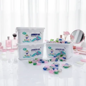 OEM ODM Private Label Laundry Pods 5 in 1 Eco Pods 8g X 50pcs Enzyme Deep Cleaning Odor Control Hypoallergenic Direct Factory