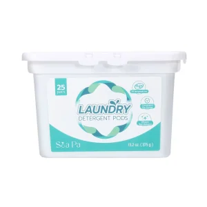 OEM Private Label 375g Disposable Single Chamber Clothes Laundry Washing Capsule Detergent Pods