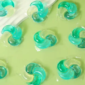 OEM Private Label Eco Friendly Liquid Hand Laundry Pods Smell Gel Beads Washing Machine Bulk Packs Capsules for Apparel