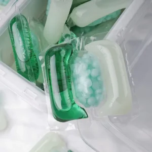 OEM Private Label Laundry Detergent Pods Deep Cleaning Bulk Washing Capsule Softening Scent Booster Beads