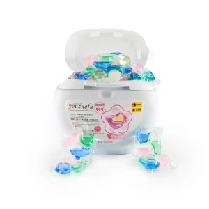OEM Private Label More Foam Eco-Friendly Disposable Washing Pods Laundry Detergent Capsules for Household Use