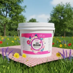 OEM Washing Detergent Powder Bright and Pure Fragrance Washing With Rich Foam Powder Oxybubble Cleaning Powder 4.5kg