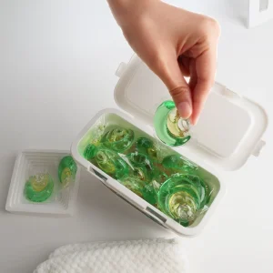 Odor Remover Detergent Soap Pods Laundry Stain Soap With Disinfect and Soften Liquid Detergent Capsule