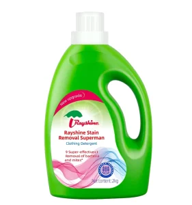 Orchid Fragrance Super Effective Laundry Liquid Detergent for Cloth Washing 2KG Bottle