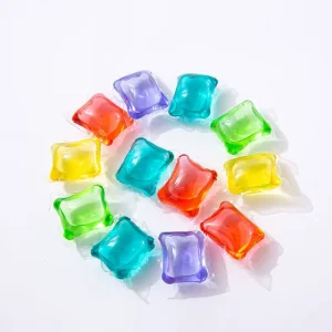 Organic Eco Friendly Disposable Laundry Detergent Pods Gel Lavender Bulk Custom High Active Content